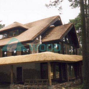 Камышовая крыша - частный дом