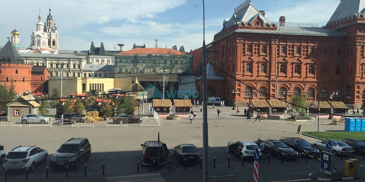 Красная и манежная площади, май 2016 г.